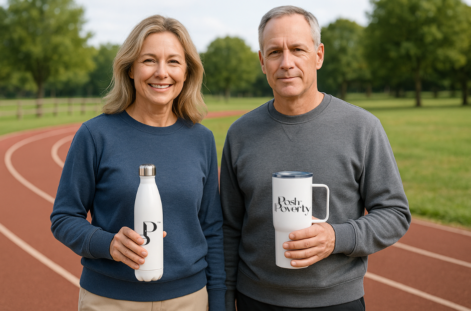 Posh Poverty Drinkware: Mugs, Tumblers & Water Bottles