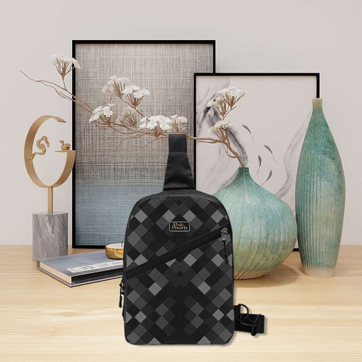 Posh Poverty Shadow Resilence Sports Crossbody Sling Bag