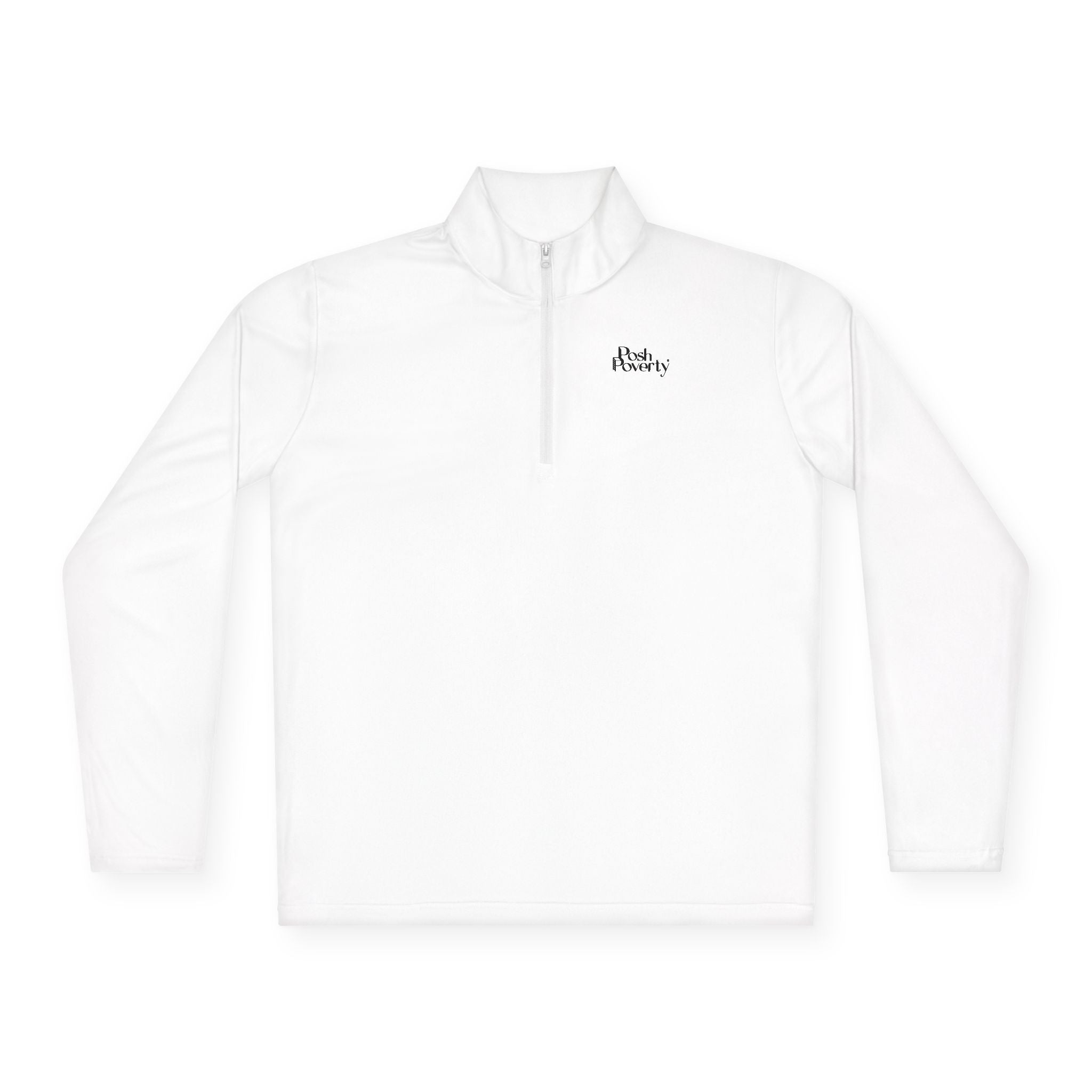 Posh Poverty Men's Quarter-Zip Pullover