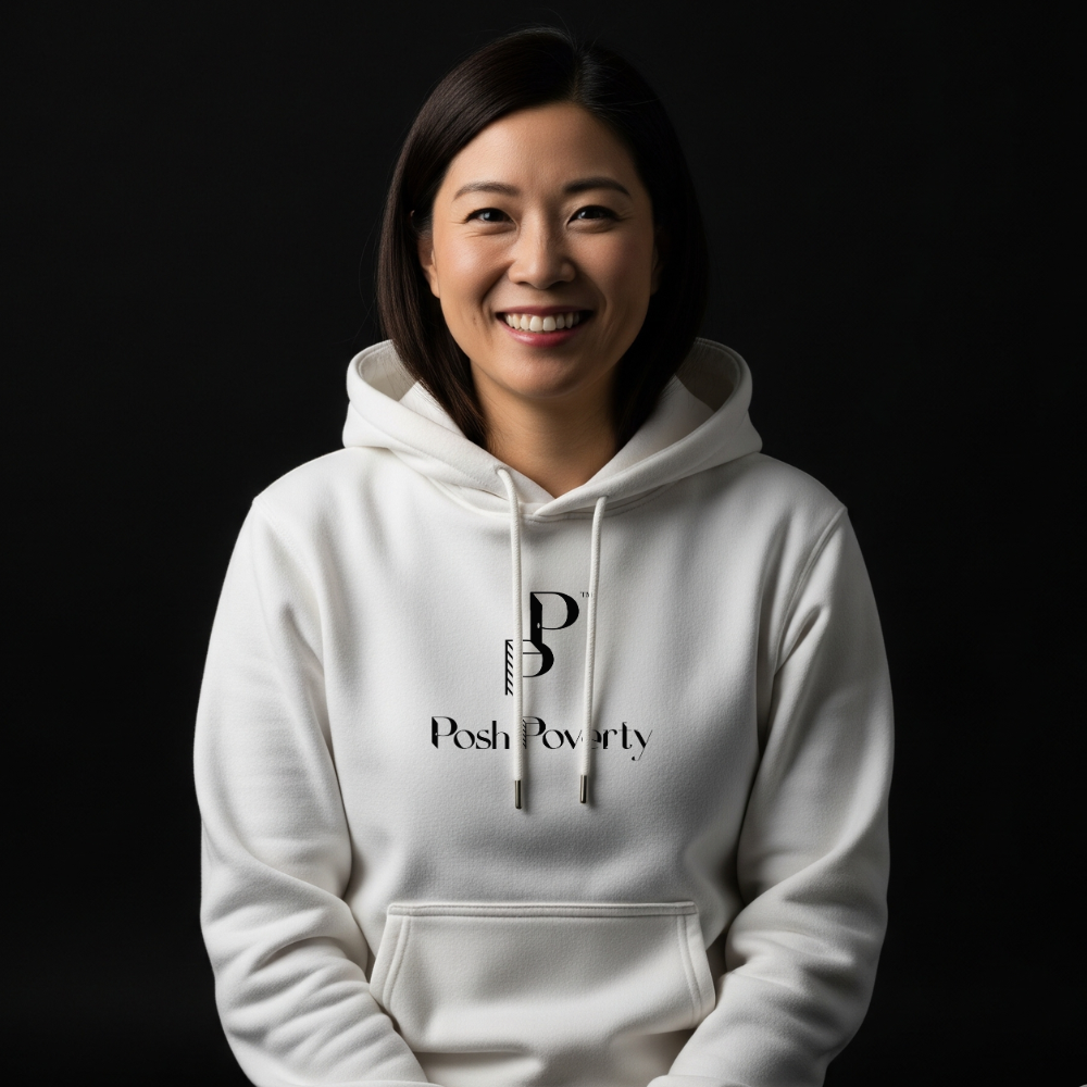 Posh Poverty Legend Premium Heavyweight Cross Grain Hoodie