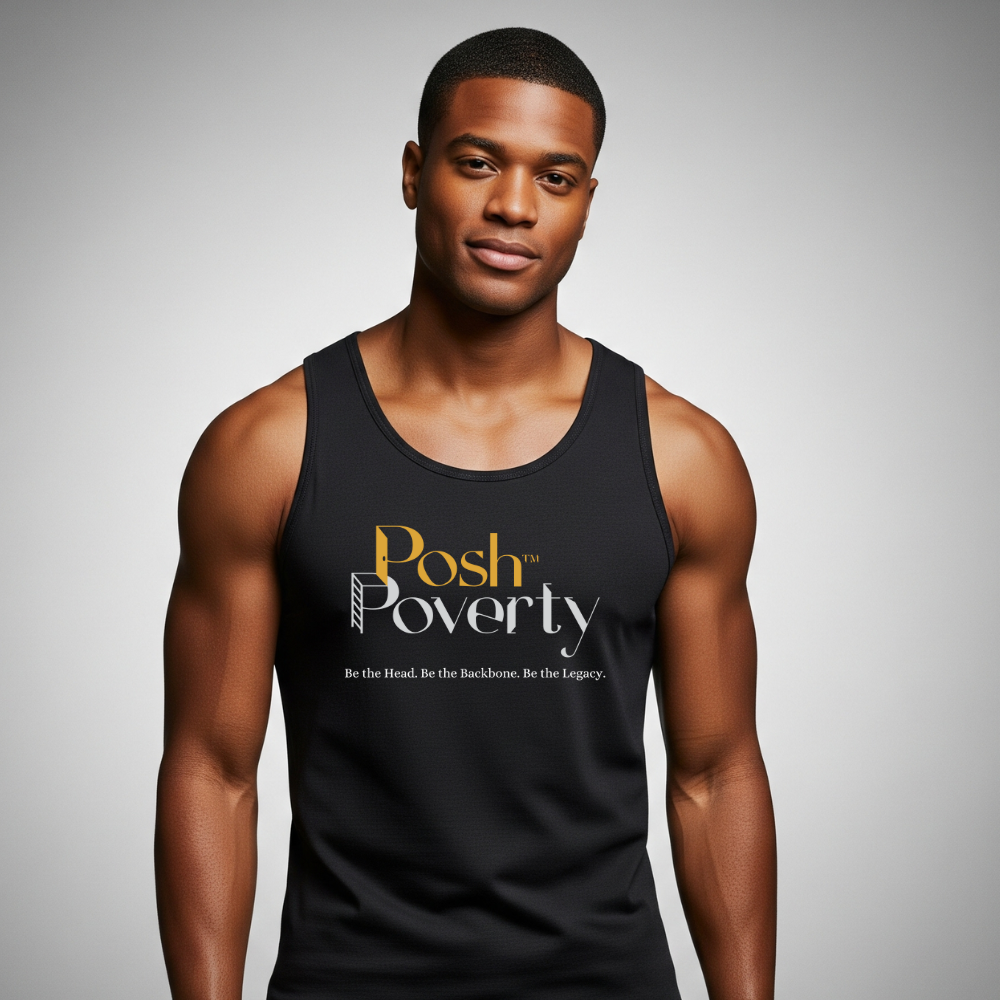 Posh Poverty Unisex Jersey Tank