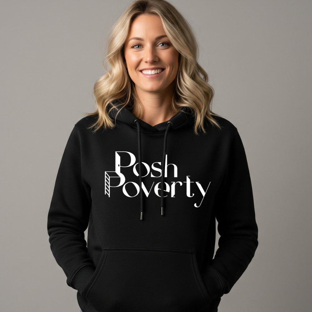 Posh Poverty Legend Premium Heavyweight Cross Grain Hoodie
