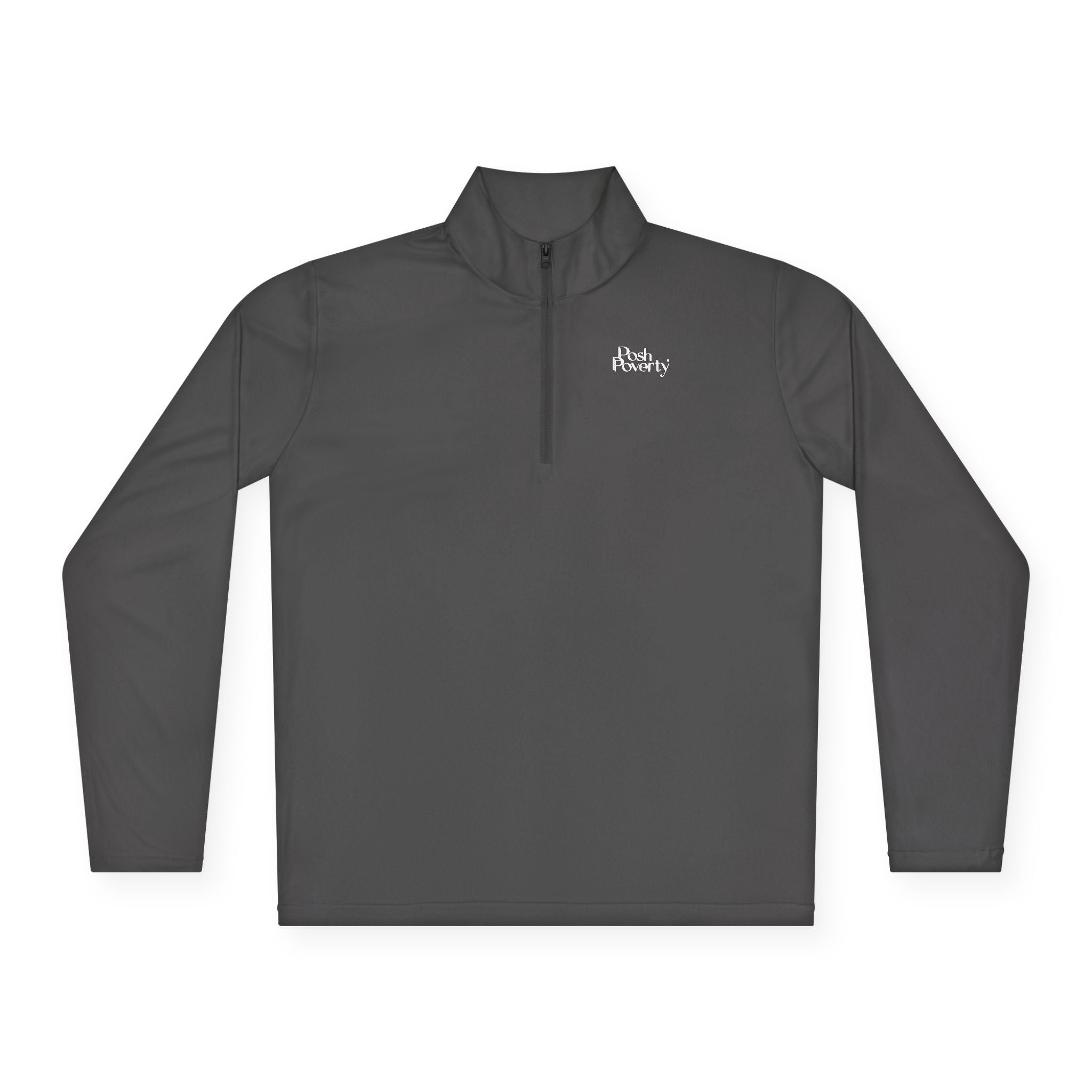 Posh Poverty Men's Quarter-Zip Pullover