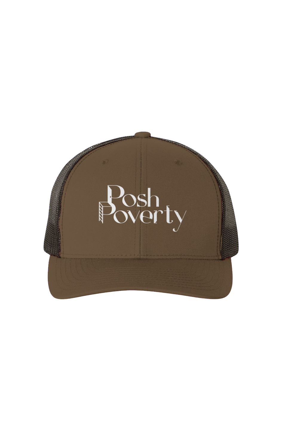 Black Mesh Retro Trucker Cap