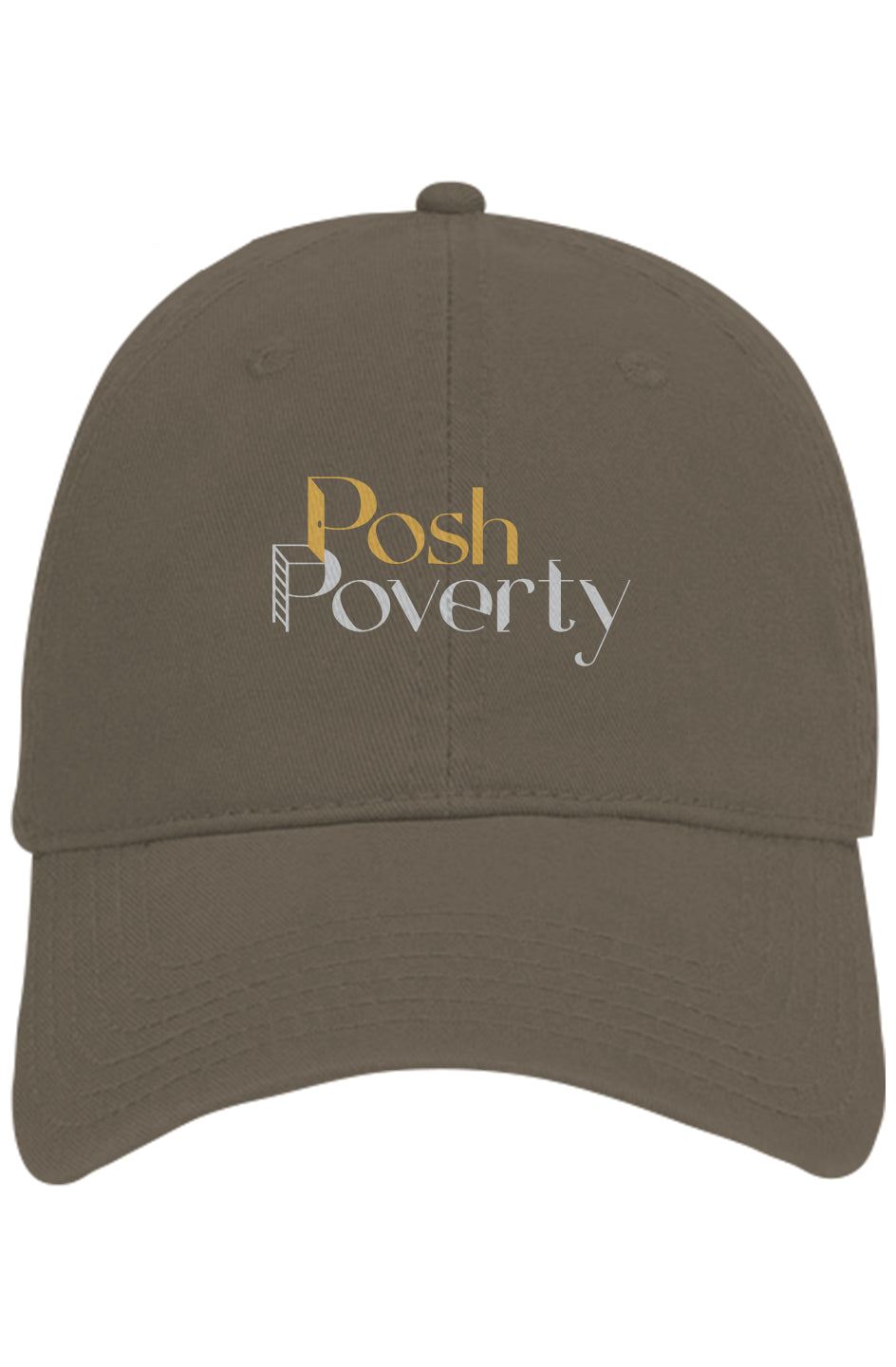 Posh Poverty Non Embroidered Dad Hat