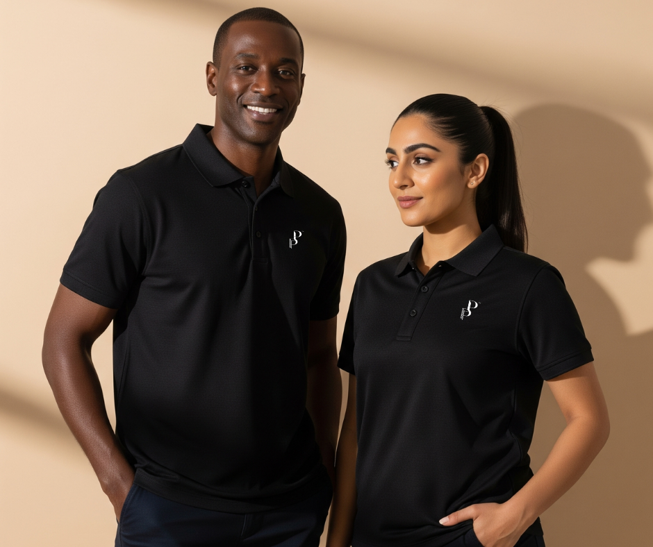 Posh Poverty Unisex Dryblend Jersey Polo