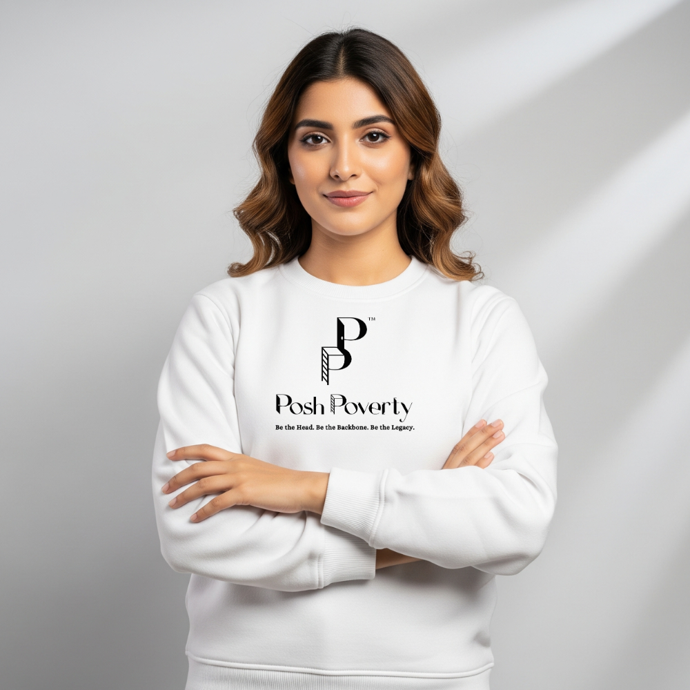 Posh Poverty Unisex Premium Sweatshirt