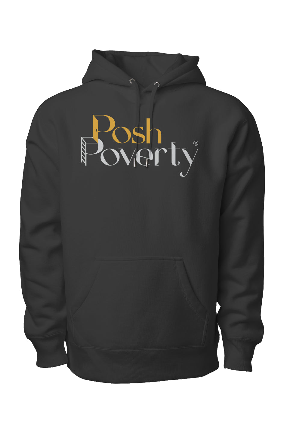 Posh Poverty Legend Premium Heavyweight Cross Grain Hoodie