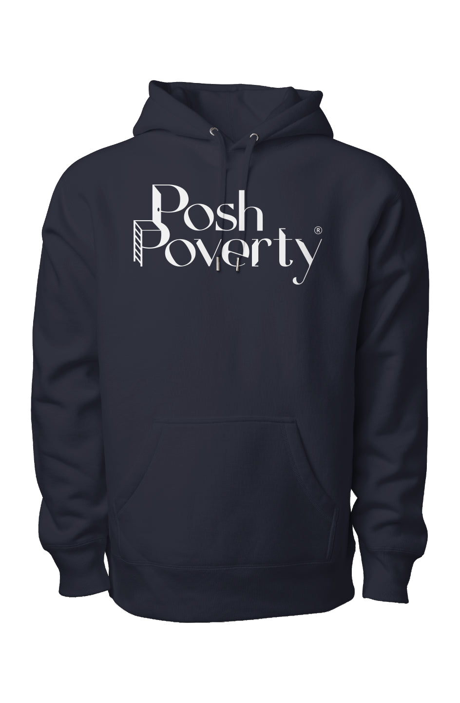 Posh Poverty Legend Premium Heavyweight Cross Grain Hoodie