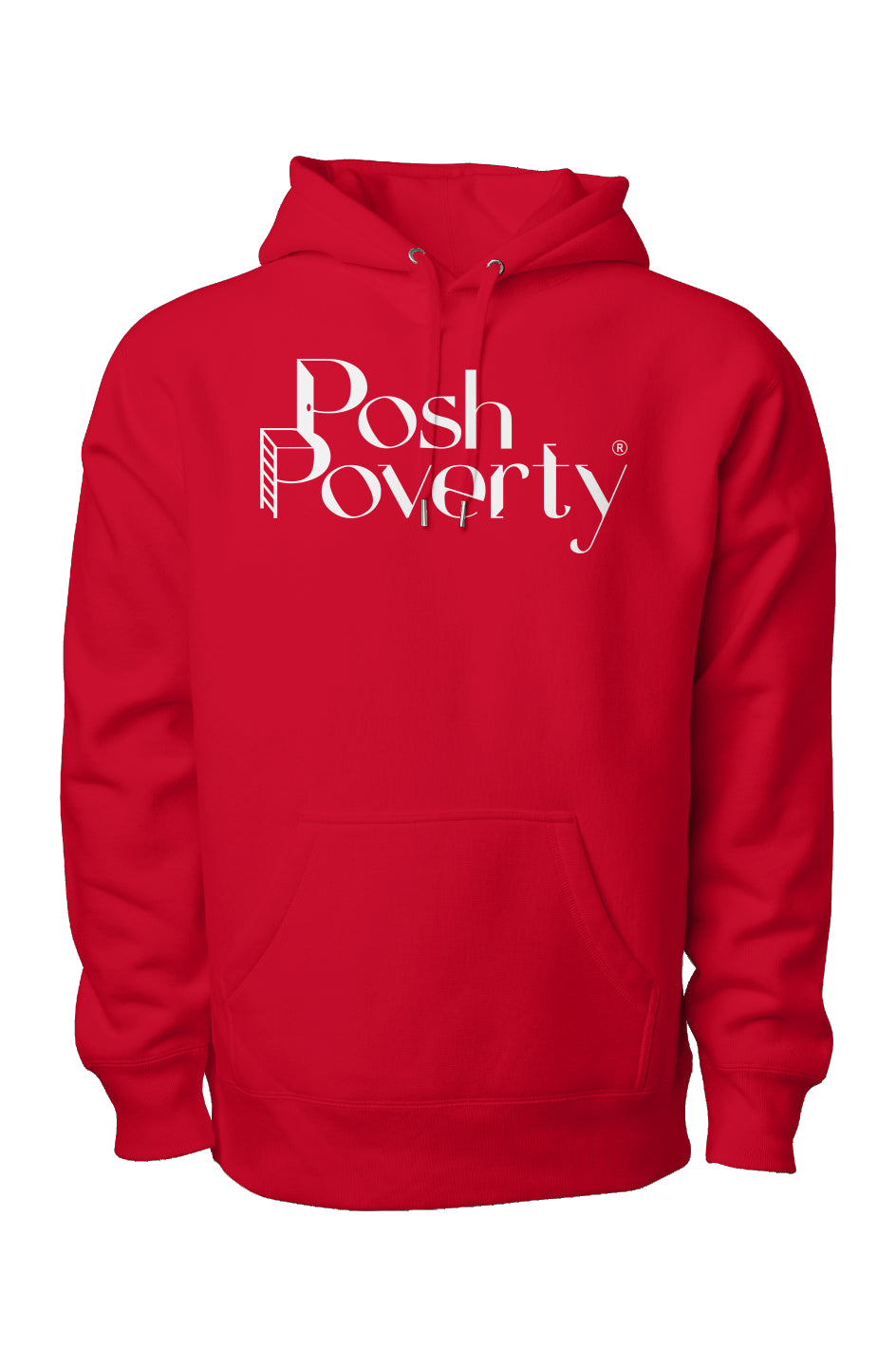 Posh Poverty Legend Premium Heavyweight Cross Grain Hoodie