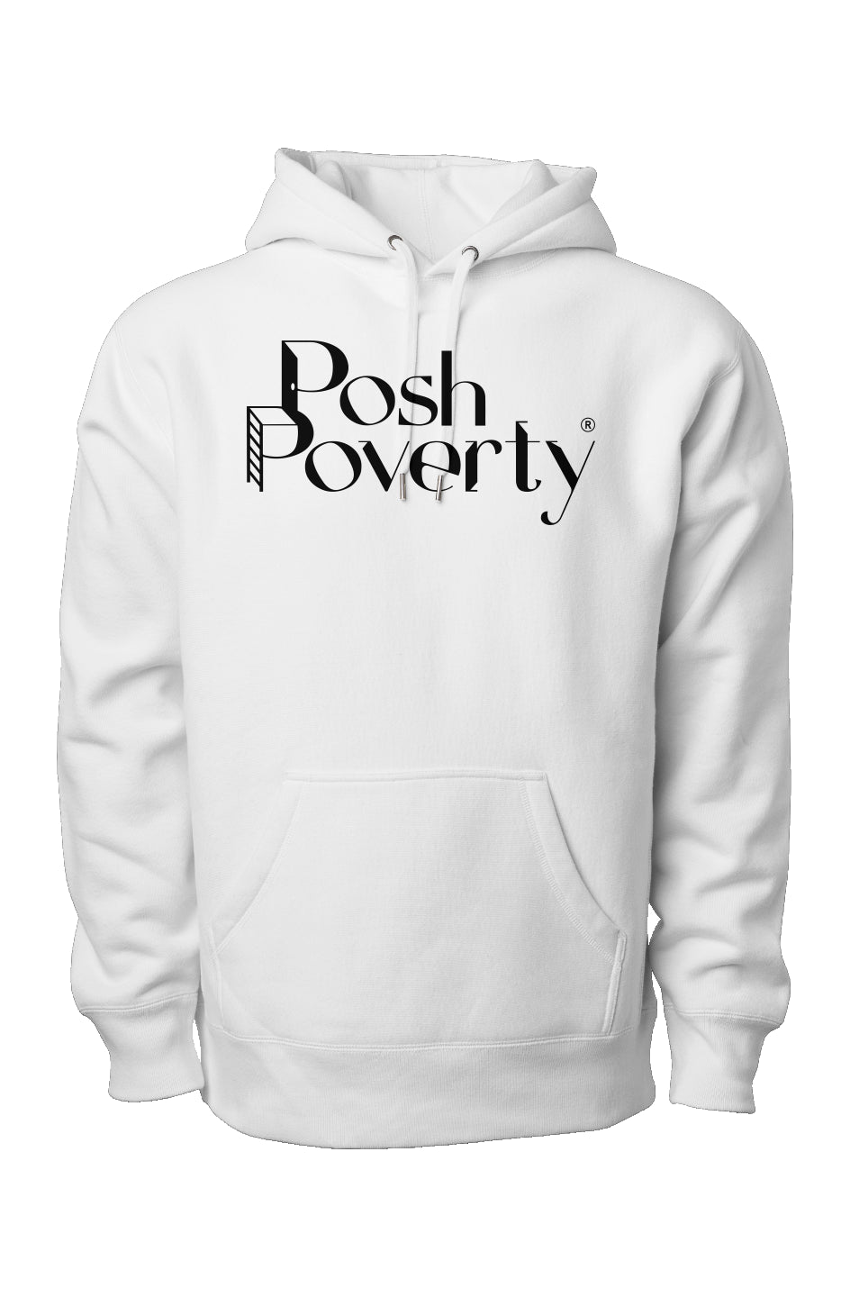 Posh Poverty Legend Premium Heavyweight Cross Grain Hoodie