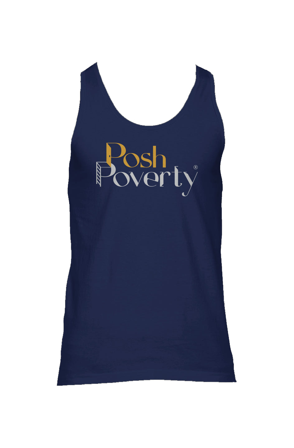 Posh Poverty Unisex Jersey Tank