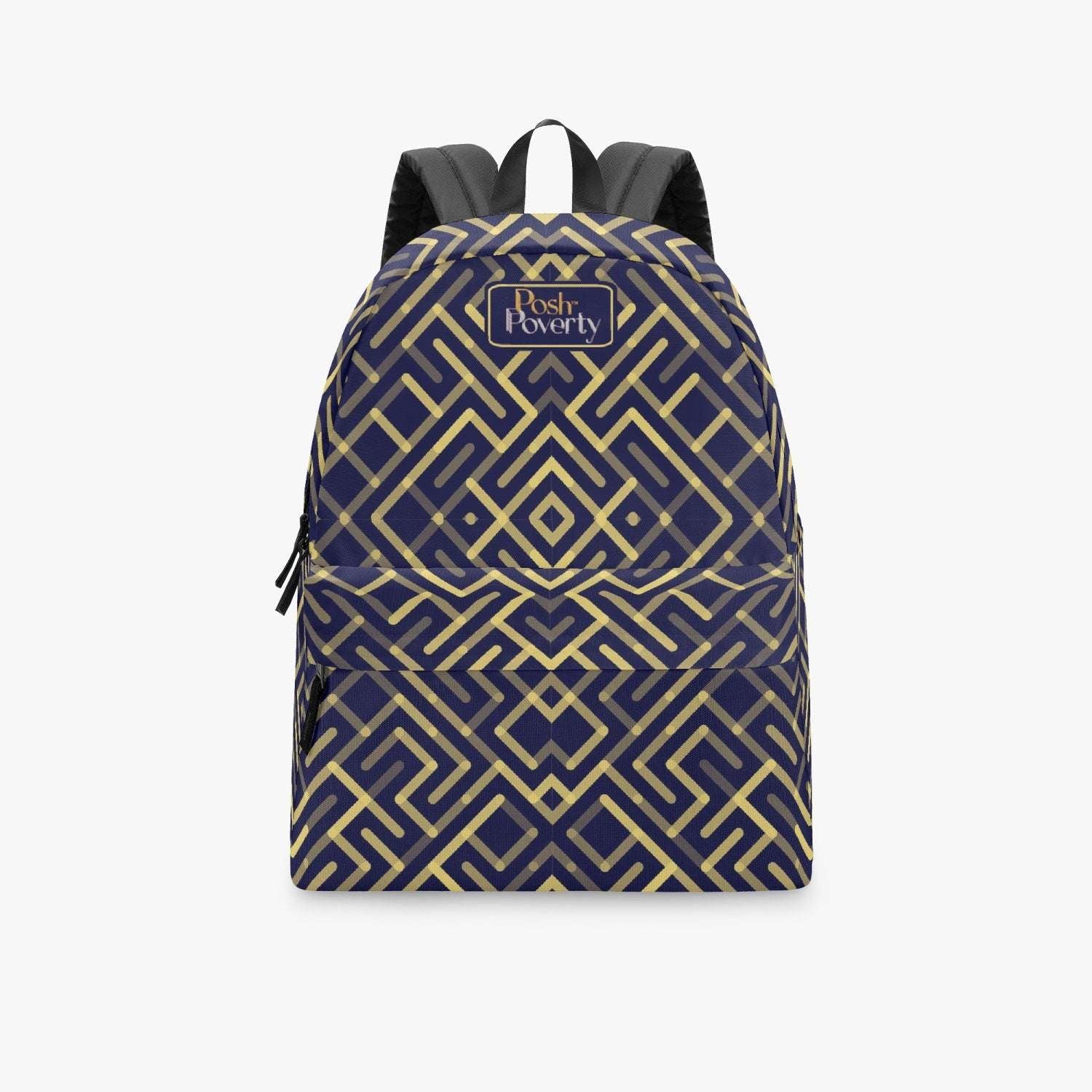 Posh Poverty A-Maze Canvas Backpack