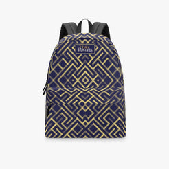 Posh Poverty A-Maze Canvas Backpack