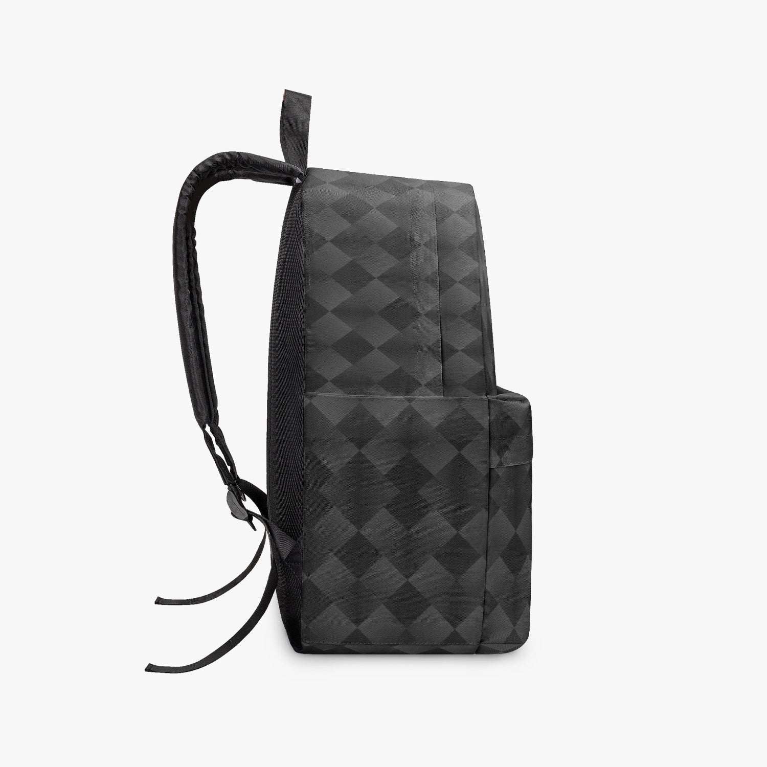 Posh Poverty Monochrome Canvas Backpack