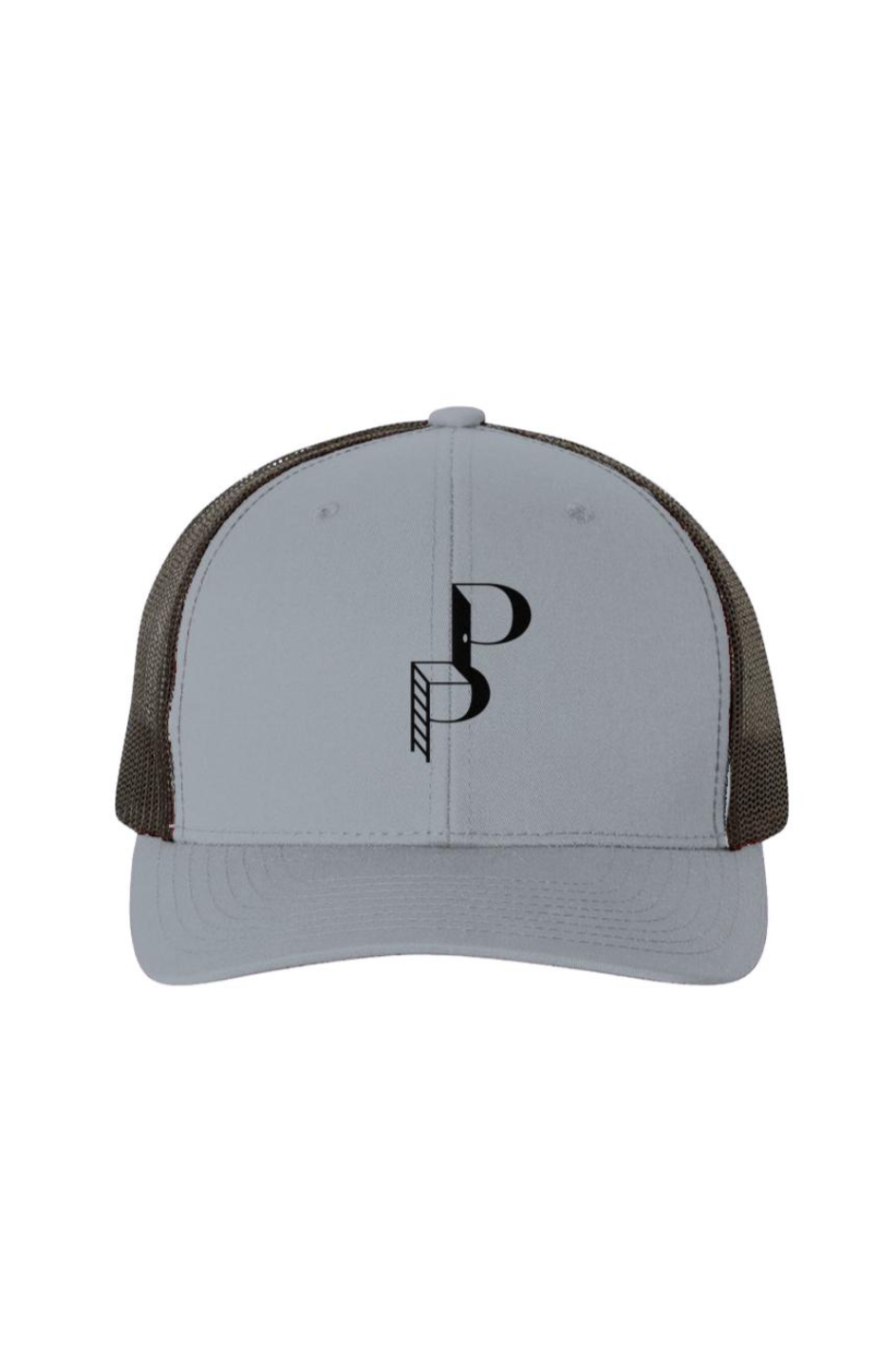 Posh Poverty Black Mesh Retro Trucker Cap