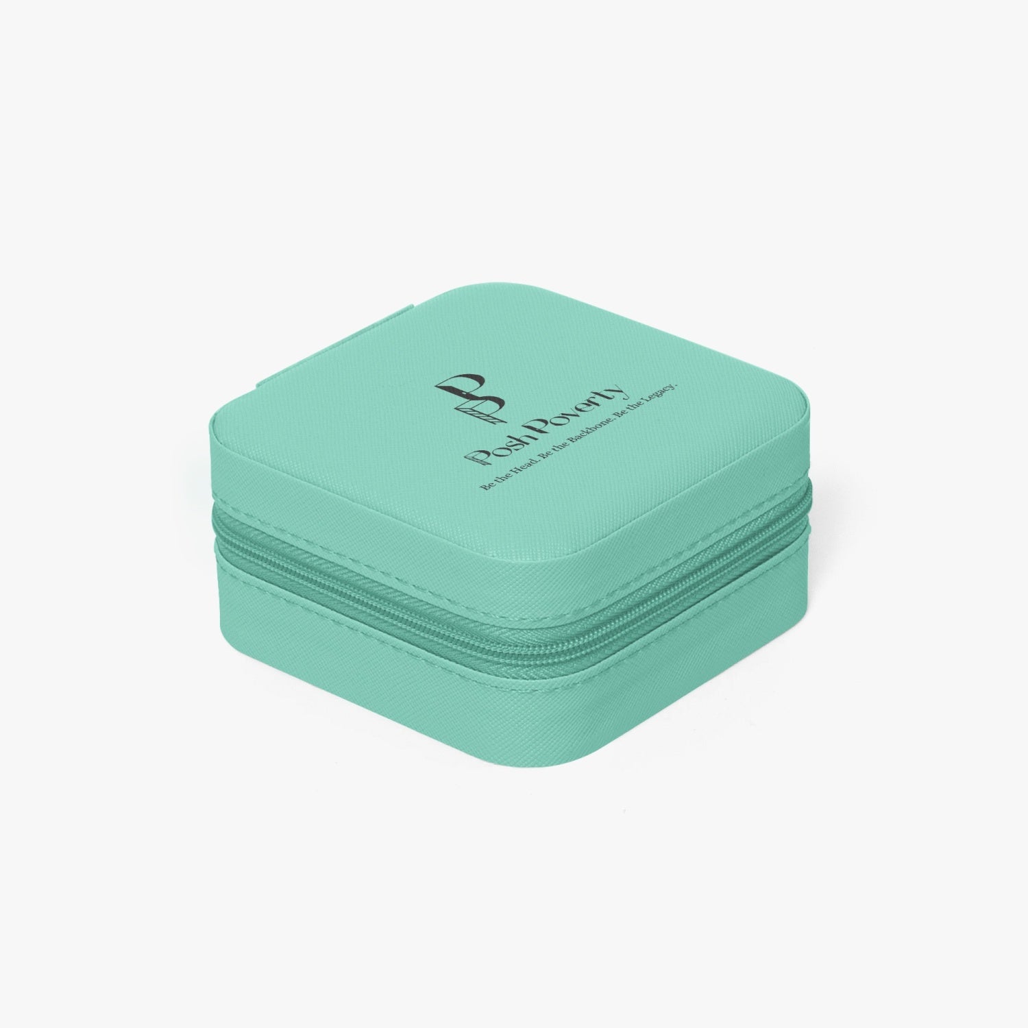 Posh Poverty Faux Leather Travel Jewelry Box Case