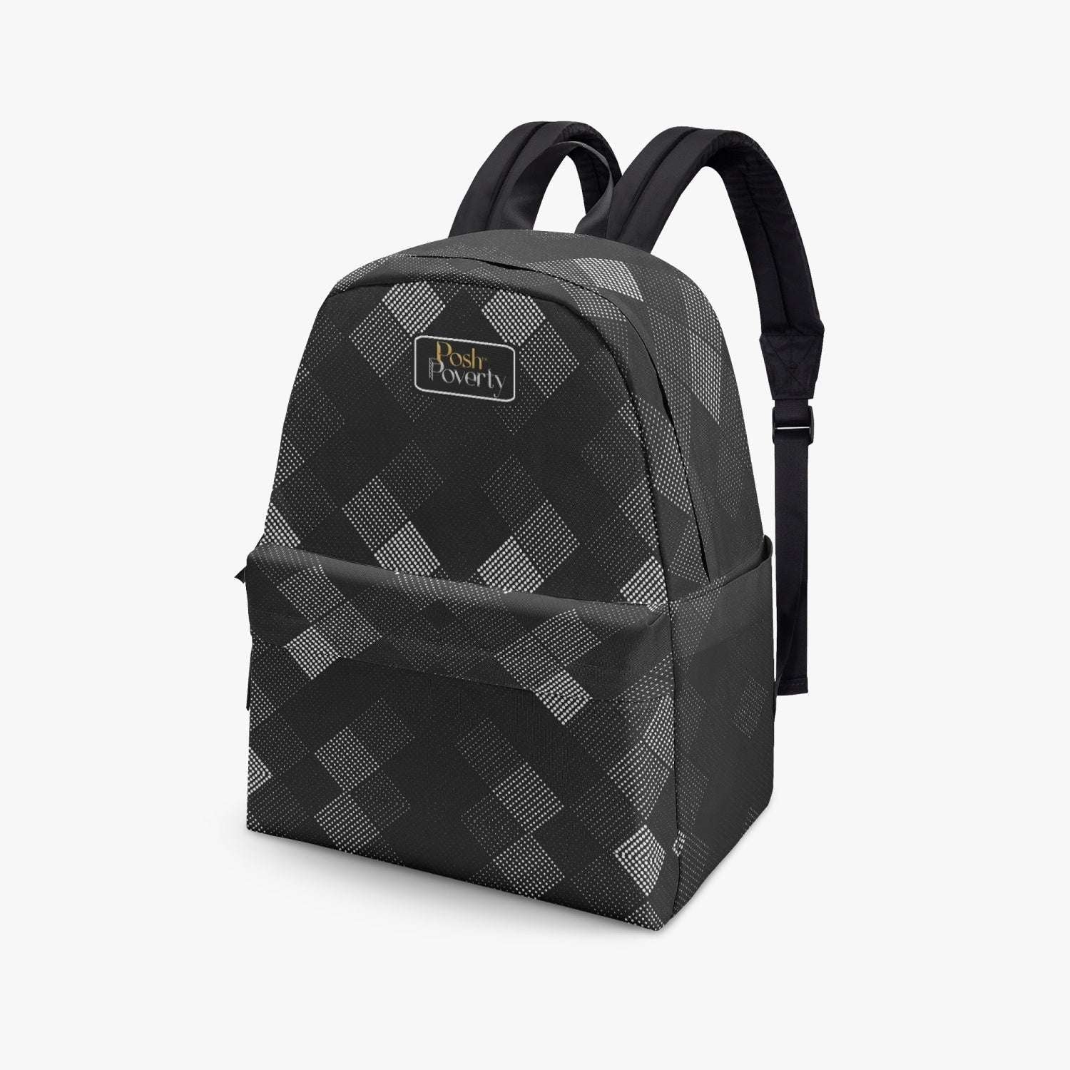Posh Poverty Shadow Resilence Canvas Backpack