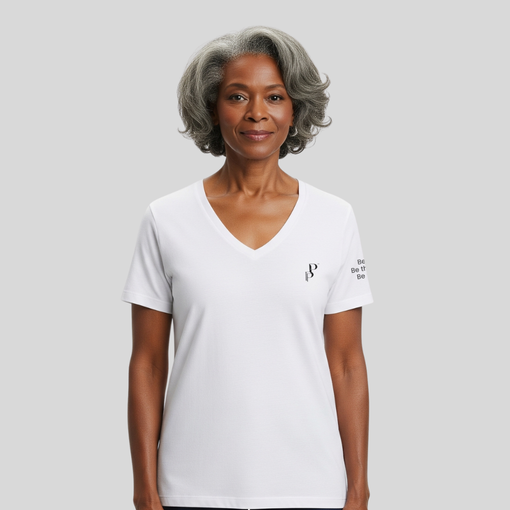 Posh Poverty Women’s Relaxed V-Neck T-Shirt