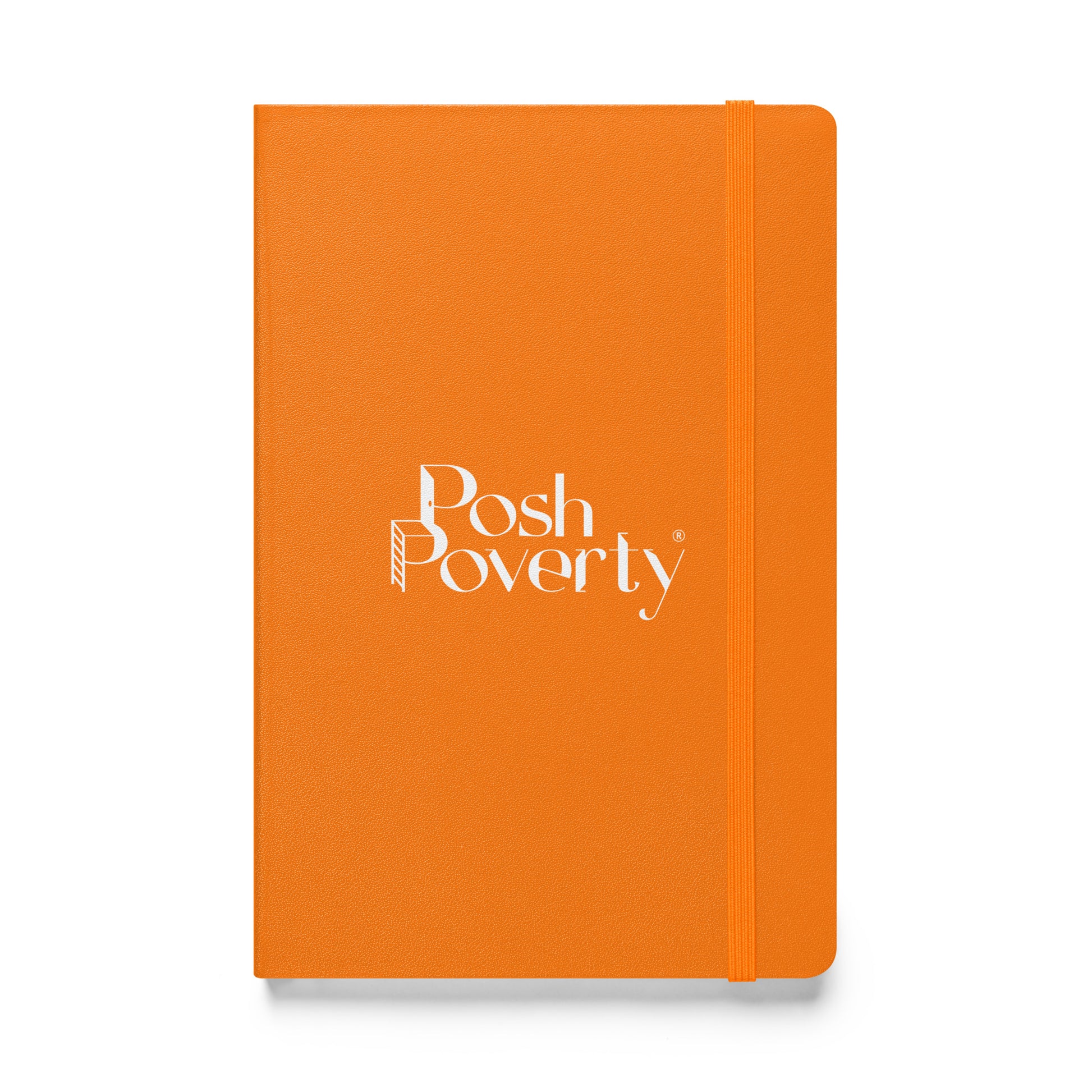Posh Poverty Hardcover Bound Notebook