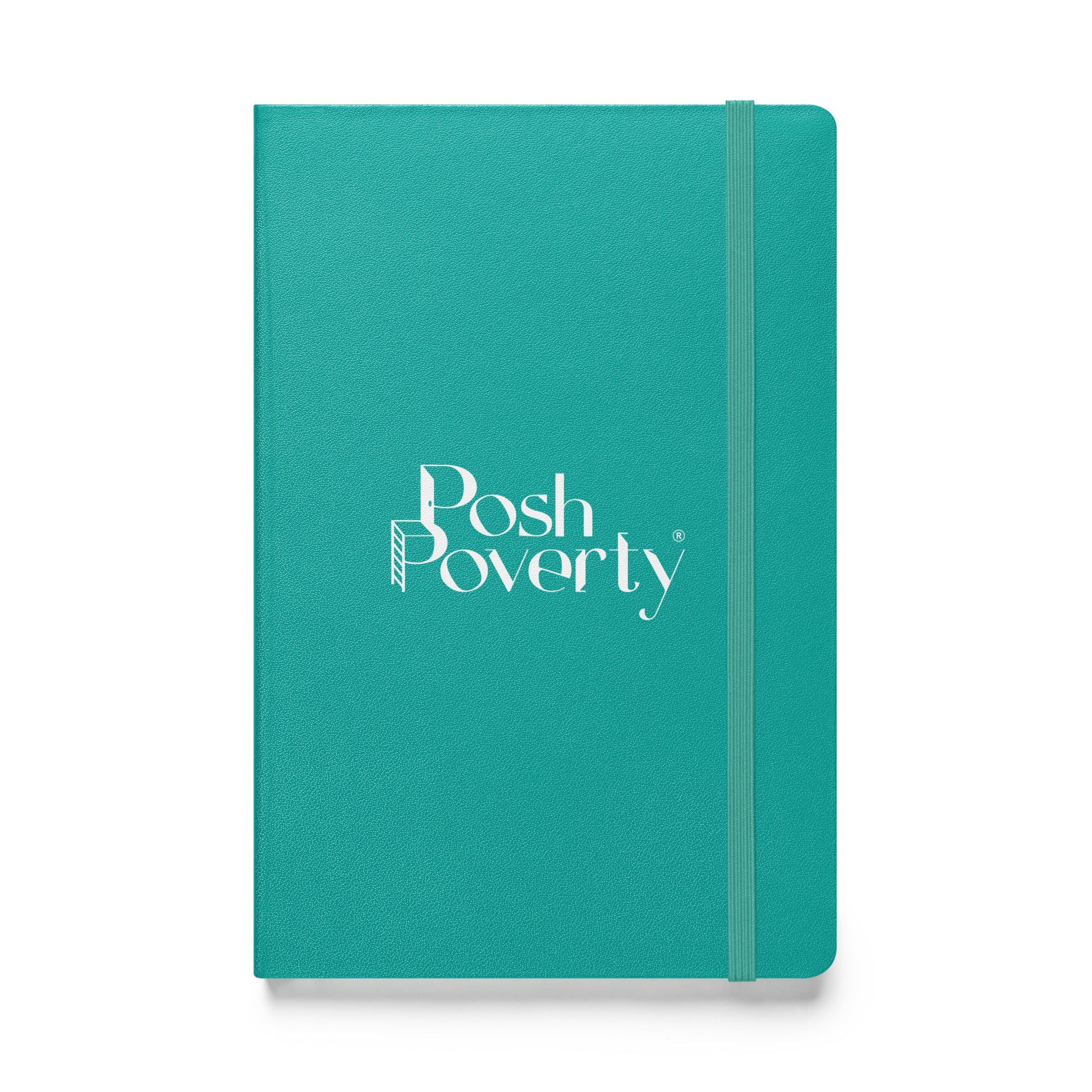 Posh Poverty Hardcover Bound Notebook