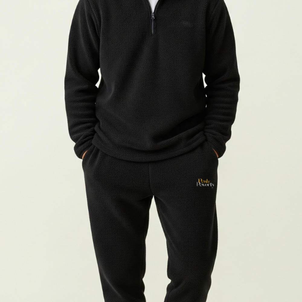 Posh Poverty Men's Midweight Fleece Joggers