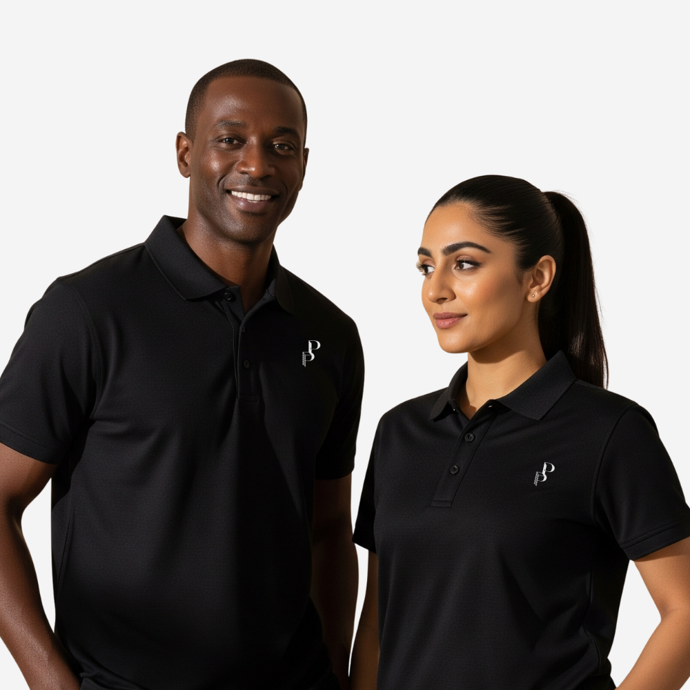 Posh Poverty Unisex Dryblend Jersey Polo
