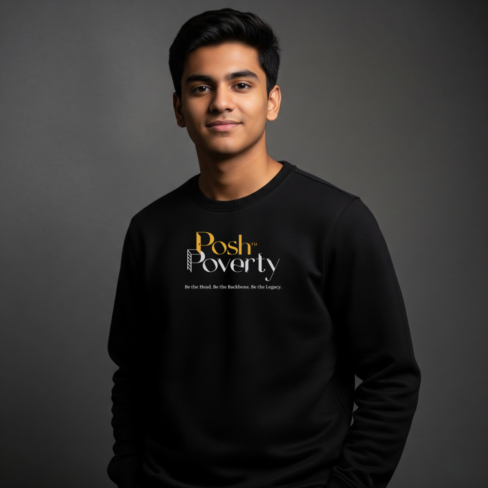 Posh Poverty Unisex Premium Sweatshirt