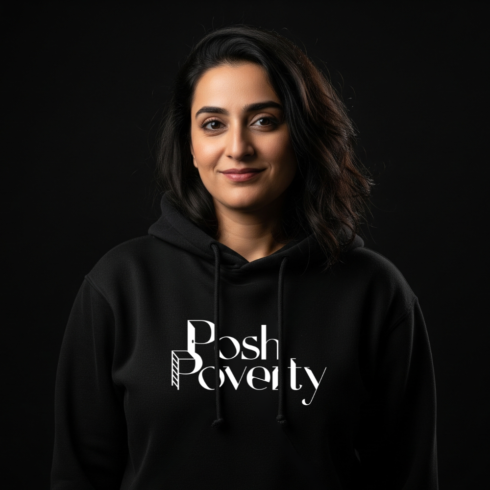 Posh Poverty Legend Premium Heavyweight Cross Grain Hoodie