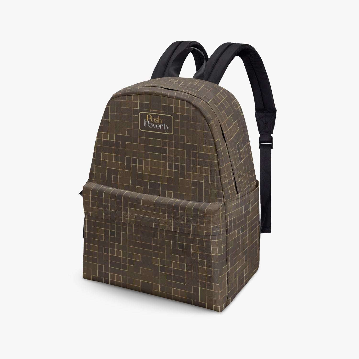 Posh Poverty Bronzed Warriors Canvas Backpack