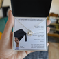 To Our Brilliant Graduate...Love Knot Necklace