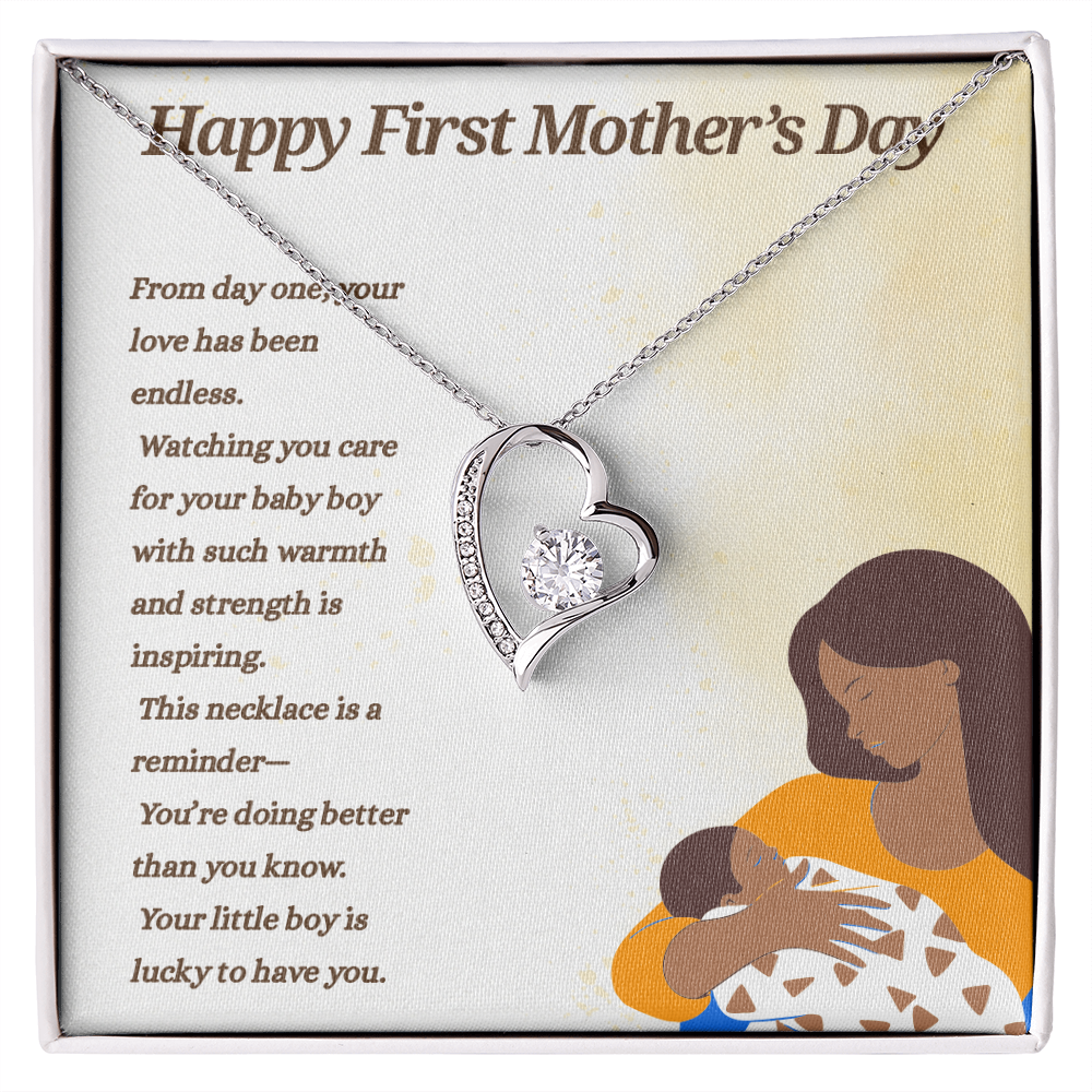 Happy First Mother's Day...... Forever Love Necklace