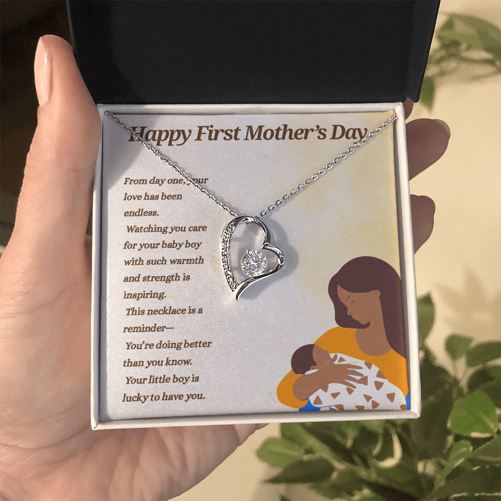 Happy First Mother's Day...... Forever Love Necklace