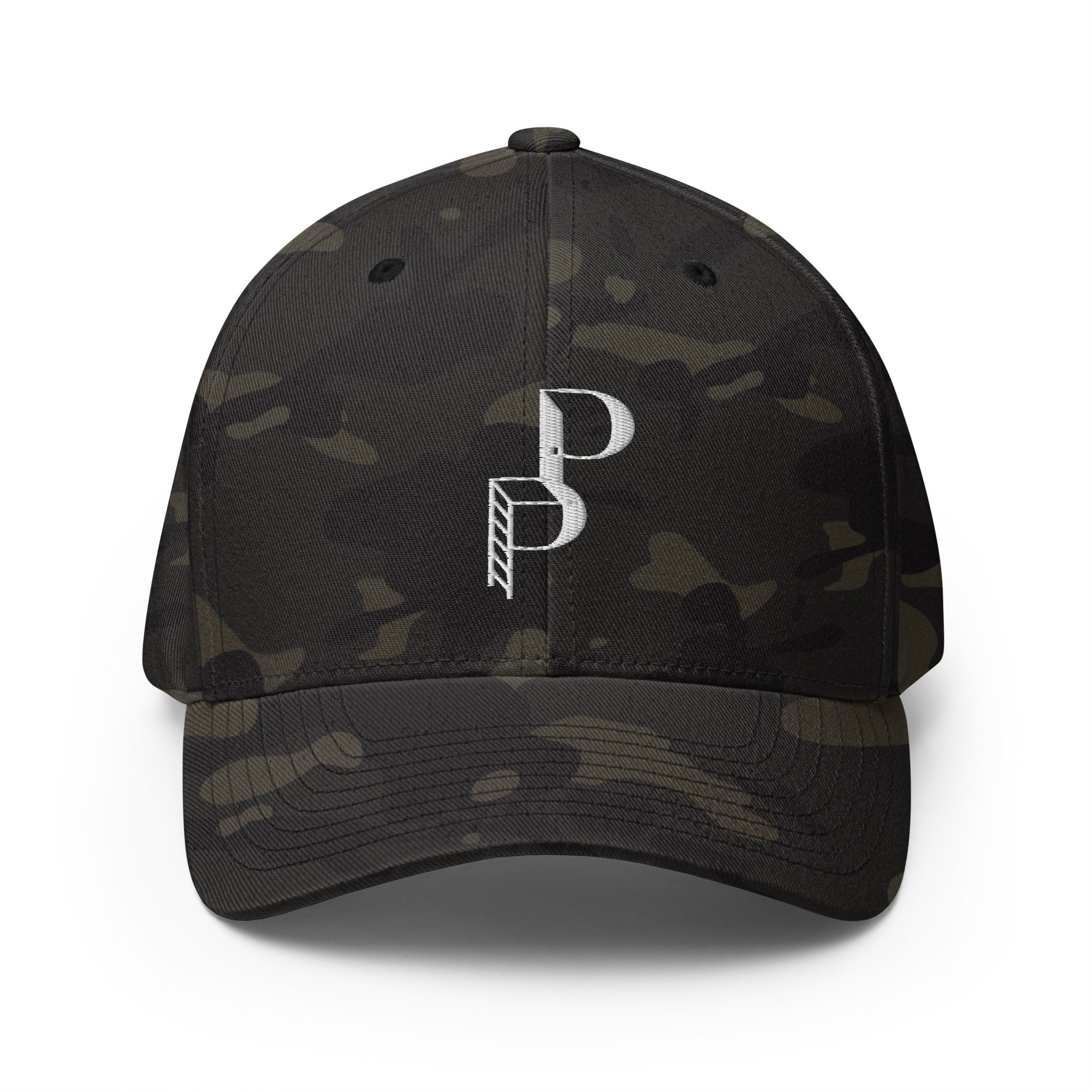Posh Poverty Embroidered Structured Twill Cap