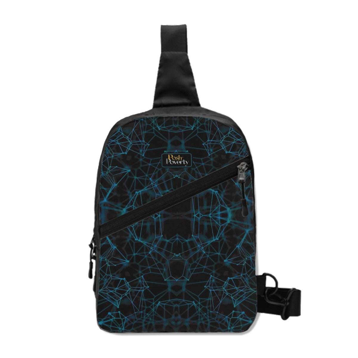 Posh Poverty Stellar Pathway Sports Crossbody Sling Bag