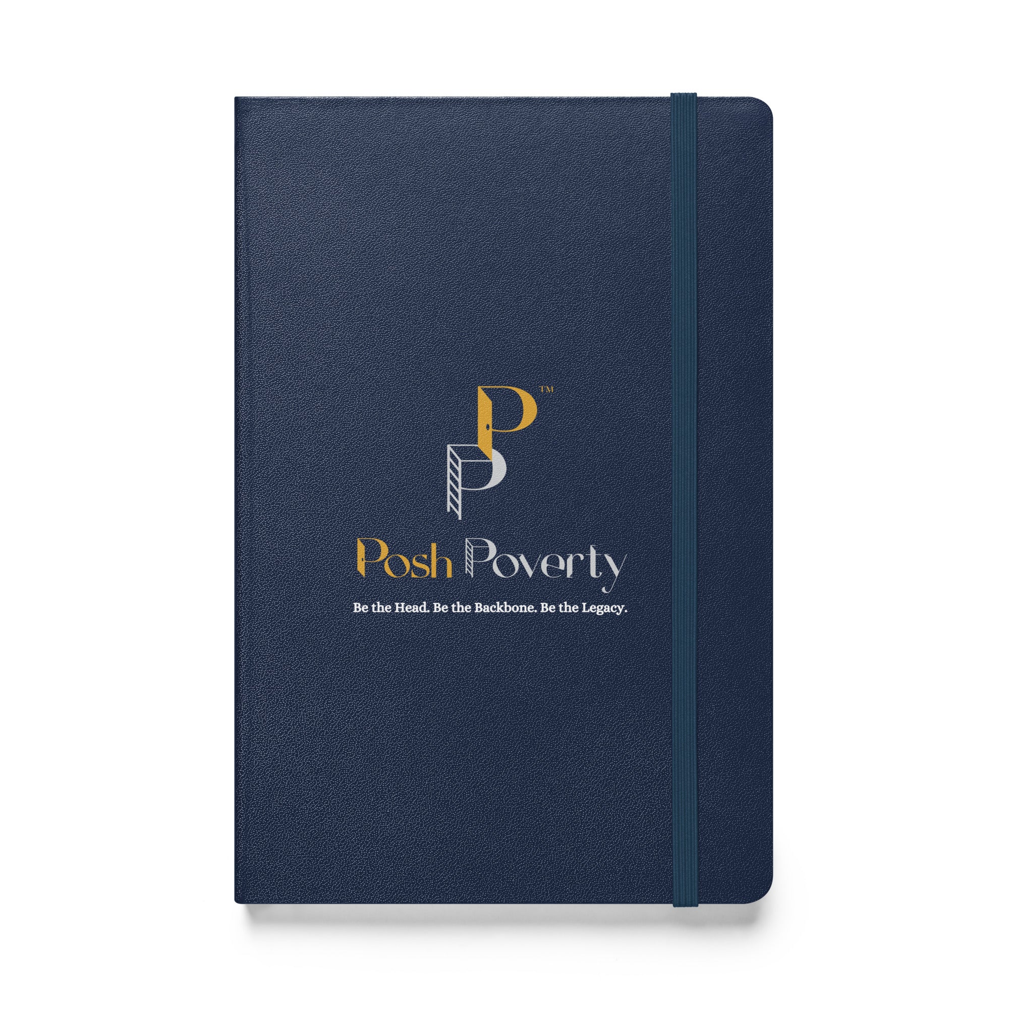Posh Poverty Hardcover Bound Notebook