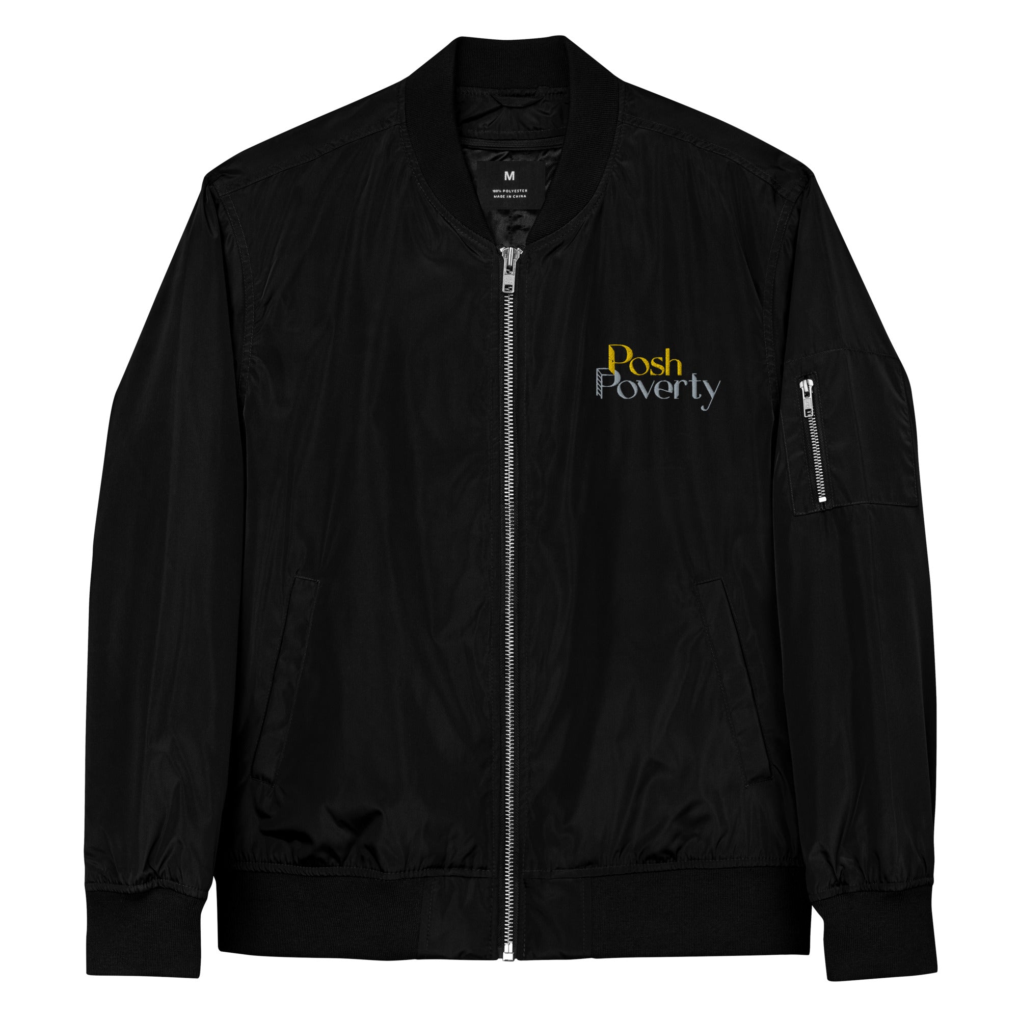 Posh Poverty Premium Recycled Bomber Jacket